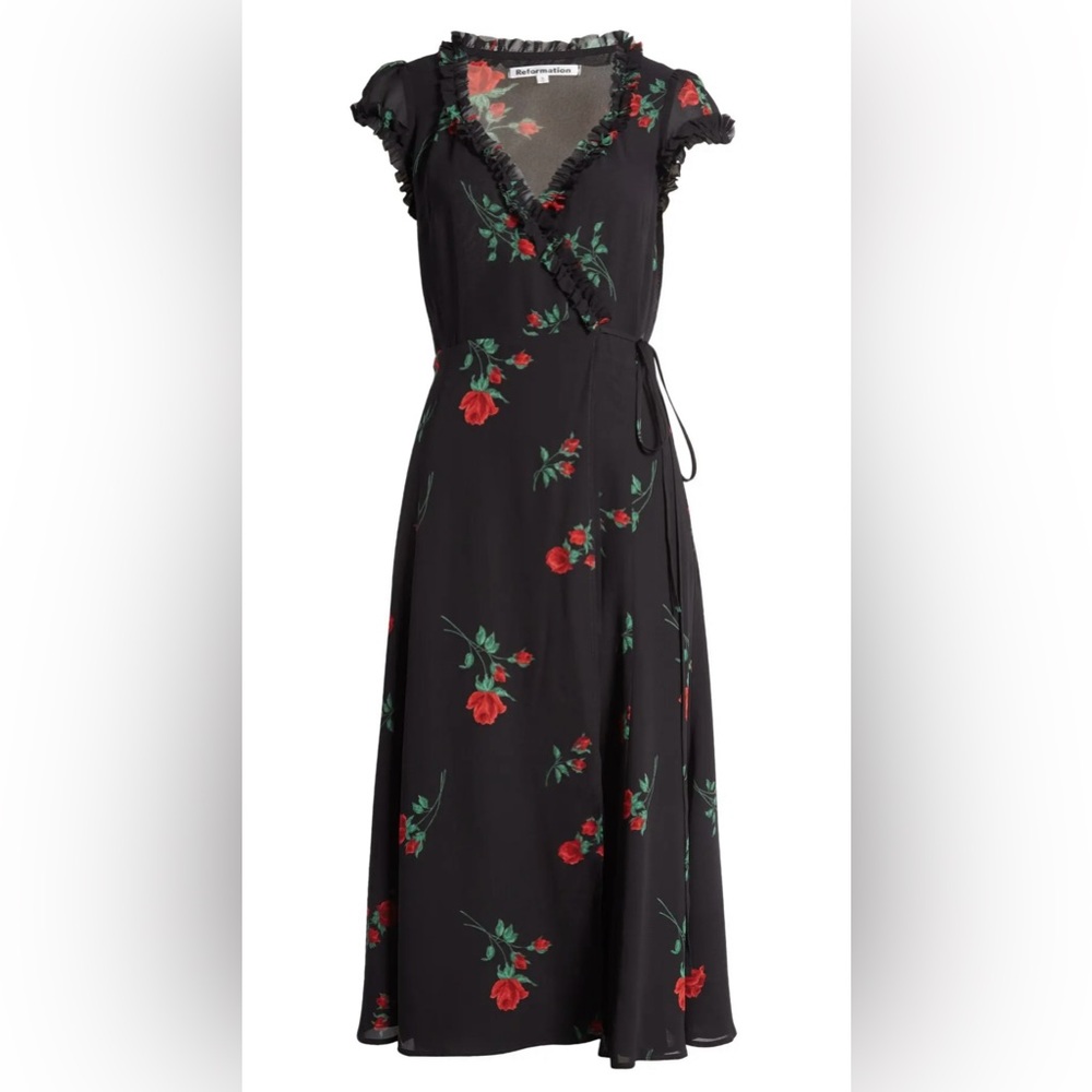 Reformation Gwenyth Midi Dress